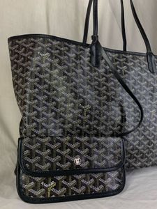 Goyard Saint Louis Tote PM/GM Black