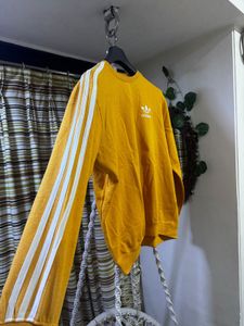 🟡 Adidas Originals Track-Style Sweatshirt