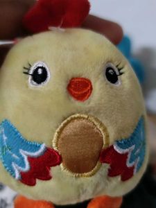 Cute Chick Plush Toy Keychain