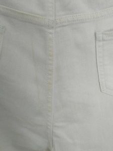 Classic White Straight Leg Jeans
