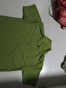 Men's Green Polo T-Shirt
