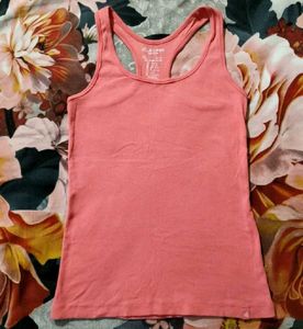 Coral Racerback Tank Top