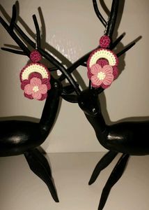Handmade Crochet Earings (any 3 earing)