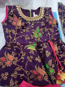 Kurta with dhoti pants