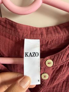 KAZO Maroon Top (Authentic)
