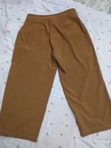 Stylish RIO Wide Leg tan Pants 5 feet female