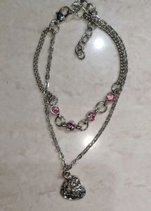 Chic Layered Necklace &amp; bracelet- Seashell &amp; Heart