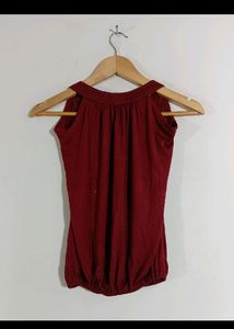 Maroon Top