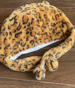 Leopard Animal Hat with Ear Flaps