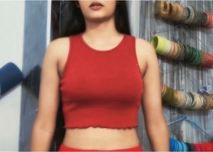 cute cherry red tank top