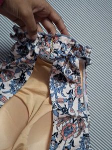 Boho Floral Halter Dress