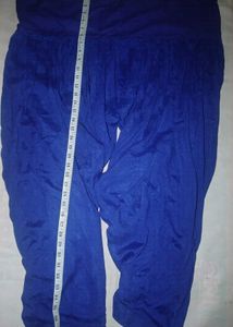 Blue Embroidered Kurti Set with Salwar (Preloved)