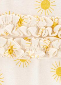 Adorable Sun Print Baby Romper