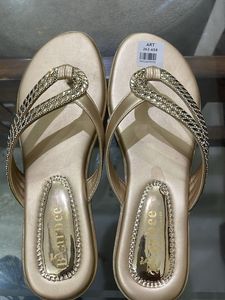 Stylish Embellished Flip-Flops