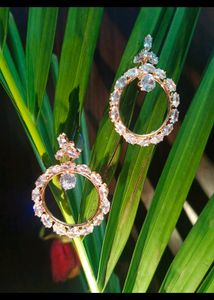 Western Korean Earring Design