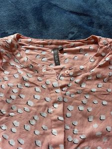 Floral Print Button-Down Top