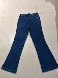 Women's Blue Flare Jeans