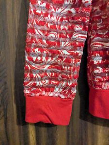 Red Floral Bomber Jacket