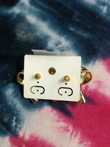 Golden Bow Brooch