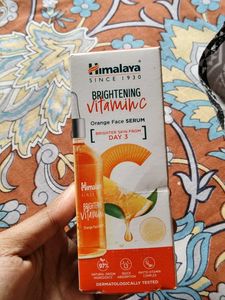 Himalaya Brightening Vitamin C Orange Face Serum