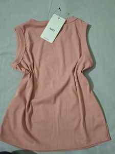 Brand New Cute Pink Graphic Tank Top
