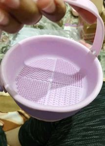 Makeup Brush Cleaning Silicon Bowl