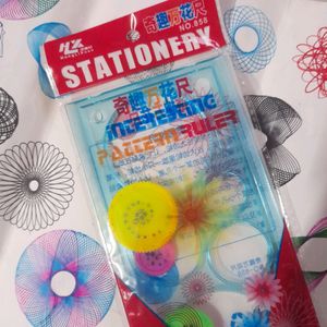 Spiral Spirograph Geometric Ruler Drafting Tools Art Stationery For Students Drawing Ruler Creative Learning, Brain Development. School Supplies Needs For Kids, Childrens, Girls, Boys, Toy Art Game.