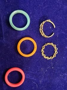 Set of 5 Rings