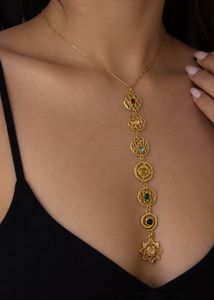 7 Chakra Pendant Necklace