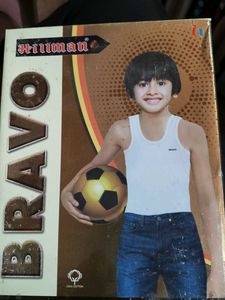 Kids White Vest - Pack of 4