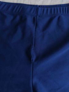 Navy Blue Bikini Bottom Shorts