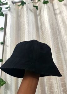 Stylish Black Bucket Hat