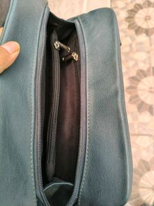 Stylish Dark Green Hobo Handbag