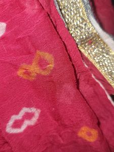 Bandhej Dupatta Set