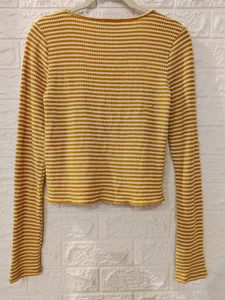 Forever 21 Mustard Yellow Top