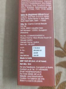 HILARY RHODA Liquid Lipstick