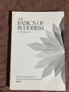 The Basics of Buddhism Book
