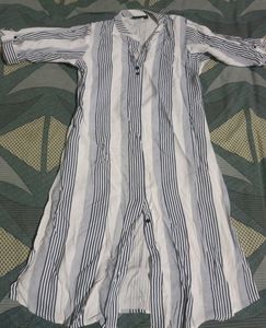 College Girl White Kurta