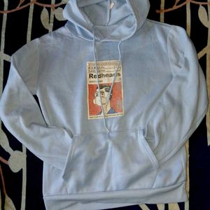 Blue Graphic Hoodie