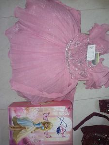 Beautiful Pink Embellished Ethnic Gown