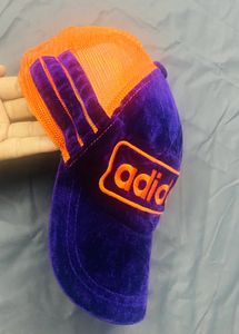 Adidas Sporty Purple Velvet Ball Cap UNISEX