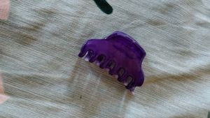 Purple Claw Clip