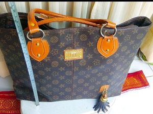 LV Copy Tote Bag With Flaws