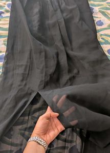 Elegant Black Maxi Skirt
