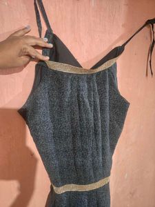 Sparkly Embellished Spaghetti Strap Dress
