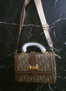 Dior Monogram + Fendi saddle Bag Combo