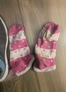 Gym daily wear used Cute Pink socks