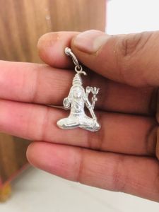 Pure Silver Shivji Pandal (wt:-2.400g)