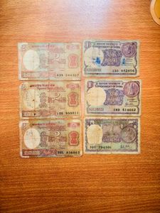 2 Rupee And One Notes