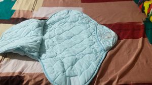 soft light blue baby carry nest